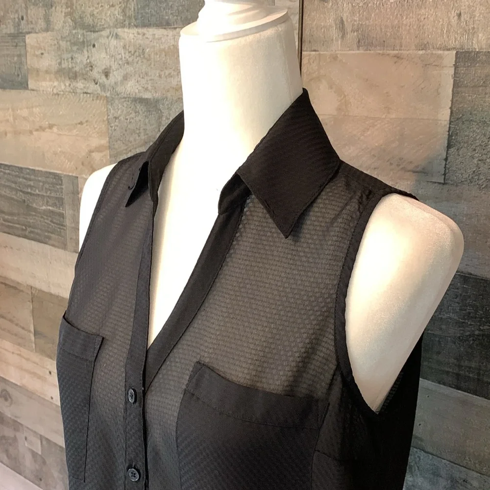 Express Original Fit Sleeveless Portofino Shirt - Picture 6 of 16